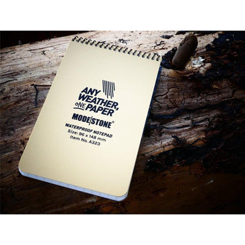 Taccuino Modestone All Weather Notebook 96x148 mm — Coyote-Modestone-