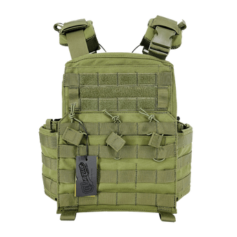 APC tactical vest-Conquer Tactical-Verde Oliva-