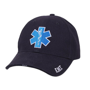 BASEBALL hat E.M.T. NAVY BLUE-ROTHCO-