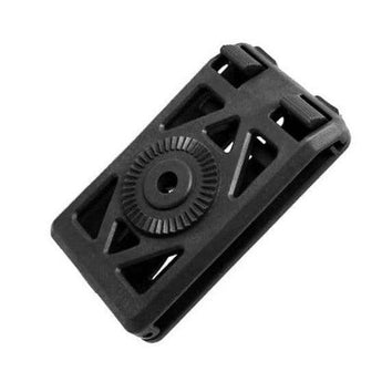 Belt clip attachment for polymer holster - BLACK-NOVRITSCH-