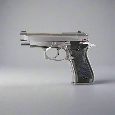 Pistola softair WE M84 Cheetah GBB — Argento-WE-
