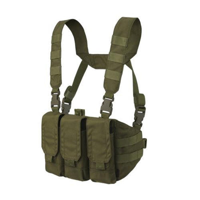 CHICOM Chest Rig - Cordura - Olive Green-HELIKON-