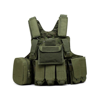 CIRAS MAR Tactical Vest 600D, OD-Wosport-