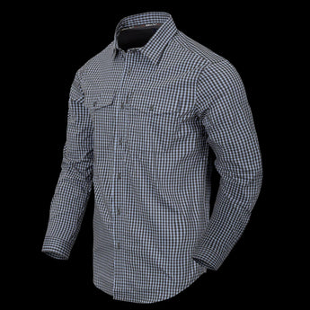 Covert Concealed Carry Shirt - Phantom Grey Checkered-HELIKON-S-