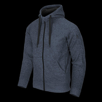 Covert Tactical Hoodie (FullZip) - Melange Blue-HELIKON-S-