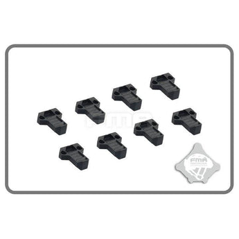 FMA Enlarged Pouch Pull Tab (8PCS) - Black-FMA-