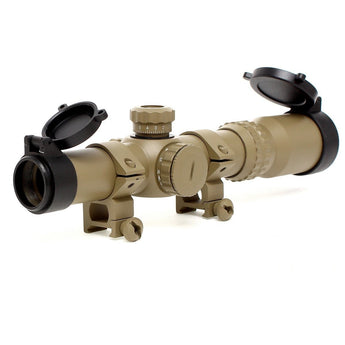 Ottica LPVO Aim-O 1-4x24 Tactical Scope — TAN-Aim-O-