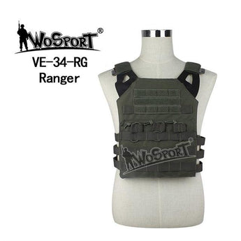Plate carrier Wosport JPC Tactical Vest — Ranger Green-Wosport-