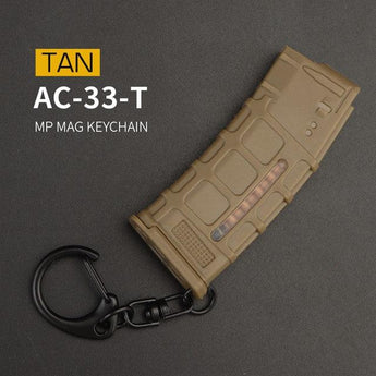 Moschettone portachiavi Wosport MP MAG — TAN-Wosport-