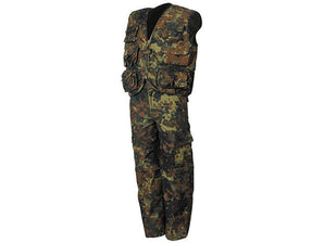 Uniforme bambino MFH Flecktarn — giacca e pantaloni-MFH-S-