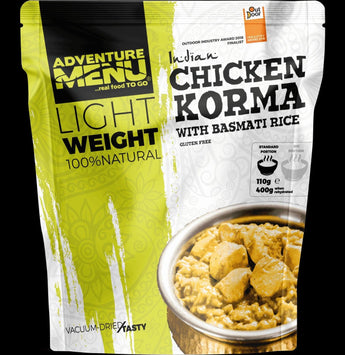 Razione Adventure Menu Lightweight Chicken Korma with Basmati Rice 400g-Adventure Menu-