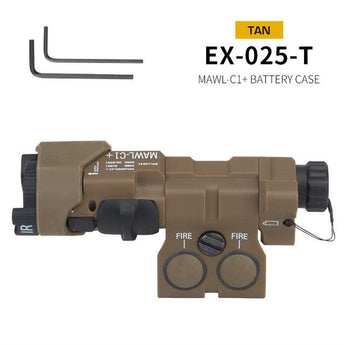 Parti esterne Wosport MAWL-C1 Battery Box — Tan-Wosport-