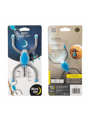 Torcia NITE IZE BugLit Microlight — Blue Charcoal-NITE IZE-