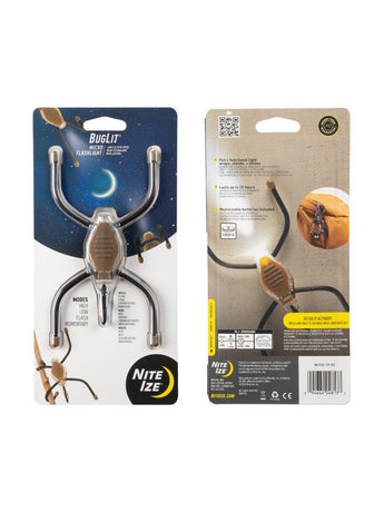 Torcia NITE IZE BugLit — Coyote Black-NITE IZE-
