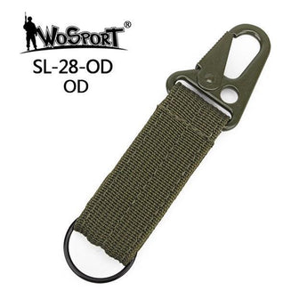 Moschettone multiuso Wosport WOSP47 — Verde OD-Wosport-