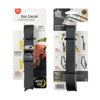 Nite Ize Dual CamJam Tie Down System 12"-NITE IZE-