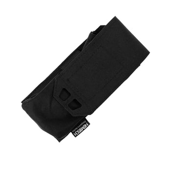 Novritsch Covered Molle Pouch for Rifle magazines - Black-NOVRITSCH-