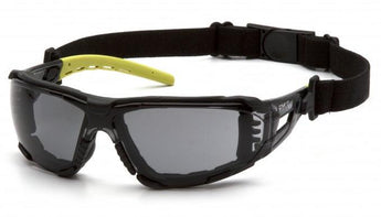 Protective glasses Fyxate ESGL10210STMFP, anti-fog - dark-PYRAMEX-