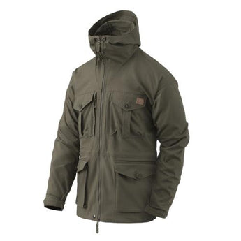 SAS Smock jacket DuraCanvas - Taiga Green-HELIKON-S-