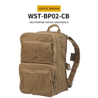 Tactical backpack WST Flat Pack 2.0 - Coyote-Wosport-