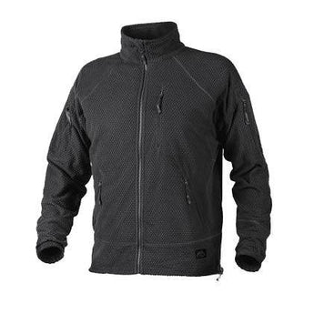 Thermo fleece sweatshirt ALPHA TACTICAL BLACK-HELIKON-S-