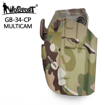Universal belt holster GB34 Sub-Compact (Glock 19, USP, CZ Duty) - MC-Wosport-