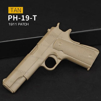 Wosport Series PVC 3D Patch For 1911 - TAN-Wosport-