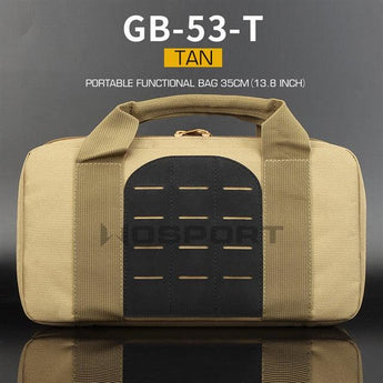 WST laser MOLLE gun bag 35cm - TAN-Wosport-