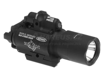 X400U Vampire LED Tactical Light with laser(BK)-Night Evolution-