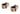 Top Rail 25.4mm / 30mm Mount Rings - TAN Mounts Aim-O