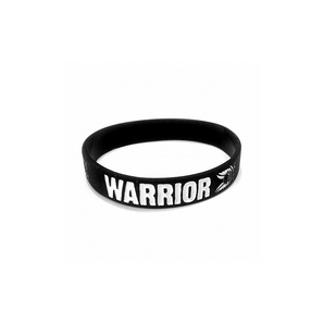 Braccialetto Warrior Assault Systems Silicone Wrist Band — Nero-Warrior Assault Systems-