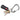 SLIDELOCK(R) CARABINER STAINLESS STEEL, black - size 3 Campeggio NITE IZE