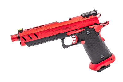 Pistola softair VORSK Hi-Capa 5.1 CS Vengeance GBB — Rossa — Rosso-VORSK-