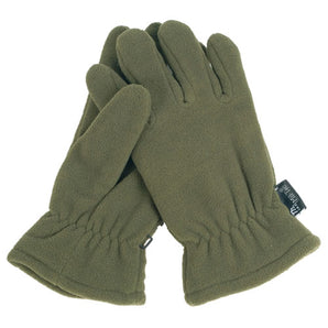 Guanti Miltec Finger Gloves Fleece Thinsulate — Verde-Miltec-