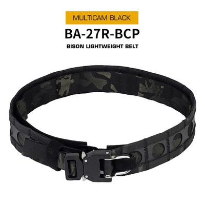 BISON Lightweight Molle Belt - MC Black-Wosport-