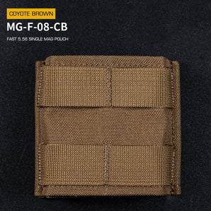 Tasca portacaricatori Wosport FAST Single 5.56 Short — Coyote-Wosport-