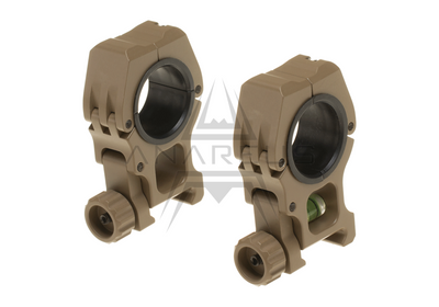 Attacco Aim-O M10 Mount Rings 25.4 mm / 30 mm — Tan-Aim-O-