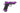 VORSK Hi-Capa 3.8 Compact CS Vengeance GBB - Purple/Black Pistola Softair VORSK