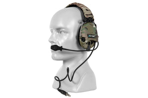 Z-TAC Tactical Headset SORDIN (Peltor Replica), TP120 Plug - MC-Z-Tactical-