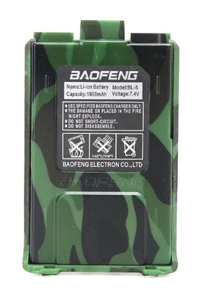 Batteria Baofeng UV-5R Li-Ion 1800 mAh — Camo-BAOFENG-