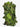 KMCS Pack Cover (Small) with 3D Leafs - Green Mimetismo Kicking Mustang