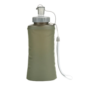Borraccia pieghevole 101INC Foldable Water Bottle 600 ml — Verde-101INC-
