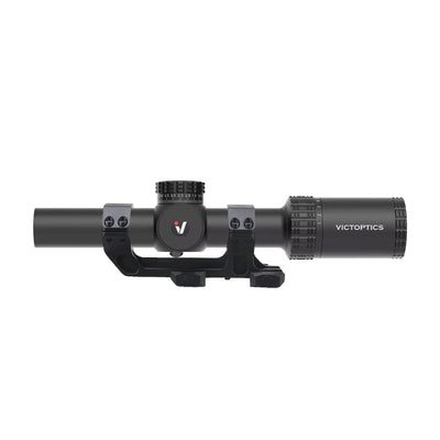 Ottica VictOptics S10 1-10x24 Piano Focale Secondario — Nero Opaco-Vector Optics-