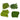 KMCS AGM Ghillie Leafs (100g Set) - Green-Kicking Mustang-