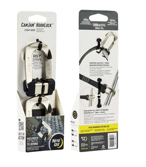 Gancio Nite Ize CamJam HookLock Strap Hook — Argento-NITE IZE-