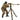 KMCS Camouflage Tripod Cover – Brown-Kicking Mustang-