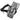 Gun Flower UNI PRO Low Ride Holster mit Haltegurt — Schwarz