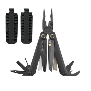 Multiuso Leatherman Wave Alpha Bundle Bit Kit — Obsidian — Nero-LEATHERMAN-