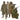 KMCS Ultra-Lite Ghillie Suit Camouflage Poncho – Brown-Kicking Mustang-