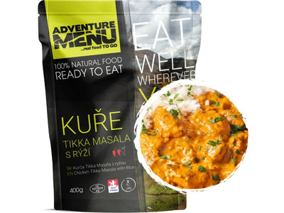 Razione Adventure Menu Chicken Tikka Masala with Rice-Adventure Menu-
